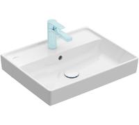 Villeroy & Boch Collaro lavabo, 550 x 440 mm, avec trop-plein, non enterré, 4A3355R1, 4A3355R1, Colorazione: Bianco CeramicaPlus