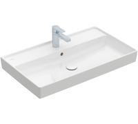 Villeroy & Boch Collaro lavabo 80x47 cm rettangolare a parete-da mobile bianco 4A3380R1