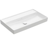 Villeroy & Boch Collaro lavabo 80x47 cm rettangolare a parete-da mobile bianco 4A338301