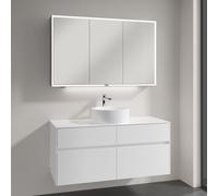 Villeroy & Boch Collaro lavabo con mobile Embrace, con armadietto a specchio My View Now, 4A1840R1+A95700DH+A4551200, My View Now Collaro; Embrace; My View Now [Mobili da Bagno > Set Mobili da Bagno]