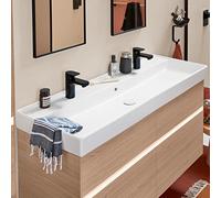 Villeroy & Boch Collaro lavabo doppio, 4A33C4RW, Collaro stone white [Lavabi > Lavabi Doppi]