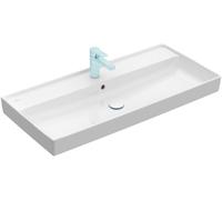 Villeroy & Boch Collaro lave-mains, 1000 x 470 mm, avec trop-plein, non enterré, 4A33A501, 4A33A501, Colorazione: bianco-alpino