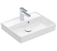 Villeroy & Boch Collaro lave-mains, 500 x 400 mm, avec trop-plein, non enterré, 43345001, 43345001, Colorazione: bianco-alpino