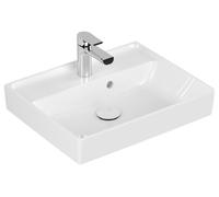 Villeroy & Boch Collaro lave-mains, 500 x 400 mm, avec trop-plein, poli, 43345GR1, 43345GR1, Colorazione: Bianco CeramicaPlus