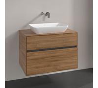 Villeroy & Boch Collaro mobile sottolavabo, 2 scomparti estraibili, C10800RH, Collaro [Mobili da Bagno > Mobili Lavabo]