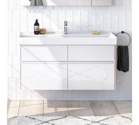 Mobile Sottolavabo Villeroy and Boch Collaro A parete 1154x444x546mm Bianco Lucido