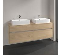 Villeroy & Boch Collaro mobile sottolavabo, 4 scomparti estraibili, C13700VJ, Collaro [Mobili da Bagno > Mobili Lavabo]
