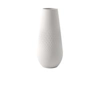 Villeroy & Boch Manufacture Collier Blanc Vaso Carré Alto 26 CM