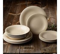 Villeroy & Boch Color Loop Sand Set Starter, Sand, Sabbia, 12 Pezzi, Servizio Tavola Piatti, Porcellana 1952837271