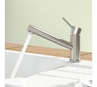 Villeroy & Boch Como rubinetto da cucina, orientabile, 925100LC, Como acciaio inox spazzolato [Rubinetti da Cucina]
