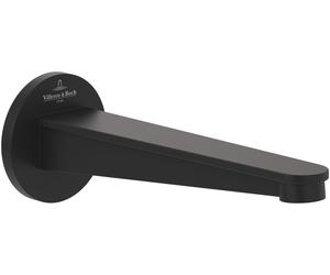 Villeroy & Boch Conum bocca di erogazione per rubinetto per vasca nero TVT127003000K5