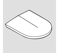 Villeroy & Boch coperchio WC per smart WC ViClean, V99098R7, ViClean pure black [WC > Ricambi WC]