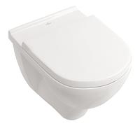 Villeroy & Boch O.Novo combi-pack set con copriwater sospeso senza brida bianco 5660HR01