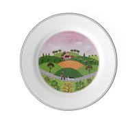 Villeroy & Boch - Design Naif Piatto da Dessert/Colazione Variopinto, Lavabile in Lavastoviglie, Adatto per Microonde, Piatto Ceramica, Stoviglie, Porcellana Premium