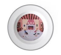Villeroy & Boch Design Naif Piatto Fondo Camino, Porcellana, Bianco, 21 cm