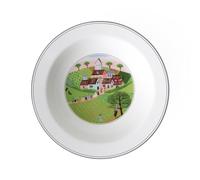 Villeroy & Boch Design Naif Piatto Fondo Matrimonio, Porcellana Premium, 20 cm