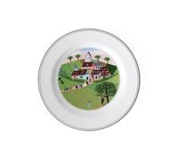 Villeroy & Boch Design Naif Piatto per Pane Allevamento di Pollame, Porcellana, Premium, Bianco, 17 cm