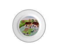 Villeroy & Boch Design Naif Piatto per Pane Camino, Porcellana, 17 cm