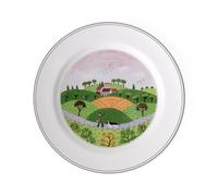 Villeroy & Boch Design Naif Piatto Piano Cacciatore, Porcellana, 27 cm