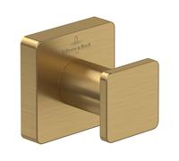 Villeroy & Boch Elements Striking gancio portasciugamani, TVA15201100076, Elements Striking oro spazzolato [Accessori Bagno > Portasciugamani]