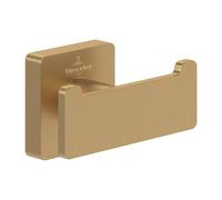 Villeroy & Boch Elements Striking gancio portasciugamani, TVA15201200076, Elements Striking oro spazzolato [Accessori Bagno > Portasciugamani]