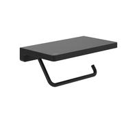 Villeroy & Boch Elements Striking porta rotolo, TVA152023000K5, Elements Striking nero opaco [Accessori Bagno > Porta Rotolo]