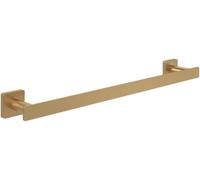 Villeroy & Boch Elements - Striking Portasciugamani da bagno per montaggio a parete, in ottone, rettangolare, lunghezza 495 mm, oro spazzolato