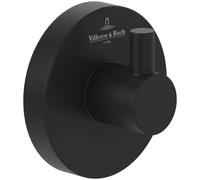 Villeroy & Boch Elements Tender gancio portasciugamani, TVA151011000K5, Elements Tender nero opaco [Accessori Bagno > Portasciugamani]