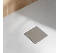 Villeroy & Boch Embrace copertura scarico, UCWAS0290-69, Embrace acciaio inox spazzolato [Piatti Doccia > Accessori per Piatti Doccia]