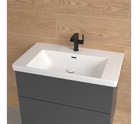 Villeroy & Boch Embrace lavabo sospeso, con 1 foro rubinetteria, con troppopieno La: 80 P: 47 cm, 4A8980R1, Embrace bianco [Lavabi > Lavabi Integrati]