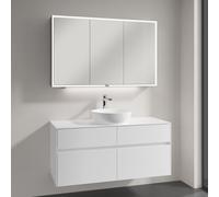 Villeroy & Boch Embrace mobile con lavabo Artis, con armadietto a specchio My View Now, 41794301+A95700DH+A4551200, My View Now Embrace; Artis; My View Now [Mobili da Bagno > Set Mobili da Bagno]