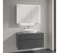 Villeroy & Boch Embrace mobile con lavabo Artis, con armadietto a specchio My View Now, 41986101+A95600FP+A4551000, My View Now Embrace; Artis; My View Now [Mobili da Bagno > Set Mobili da Bagno]
