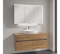 Villeroy & Boch Embrace mobile con lavabo Artis, con armadietto a specchio My View Now, 41986101+A95700RH+A4551200, My View Now Embrace; Artis; My View Now [Mobili da Bagno > Set Mobili da Bagno]