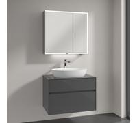 Villeroy & Boch Embrace mobile con lavabo Artis, con armadietto a specchio My View Now, 419861R1+A95500FP+A4558000, My View Now Embrace; Artis; My View Now [Mobili da Bagno > Set Mobili da Bagno]