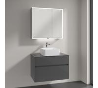 Villeroy & Boch Embrace mobile con lavabo, con armadietto a specchio My View Now, 5A5938R1+A95500FP+A4558000, My View Now Embrace; Collaro; My View Now [Mobili da Bagno > Set Mobili da Bagno]