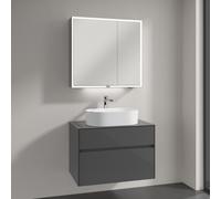 Villeroy & Boch Embrace mobile con lavabo, con armadietto a specchio My View Now, 5A6056R1+A95500FP+A4558000, My View Now Collaro; Embrace; My View Now [Mobili da Bagno > Set Mobili da Bagno]