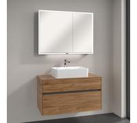 Villeroy & Boch Embrace mobile con lavabo, con armadietto a specchio My View Now, 5A6156R1+A95600RH+A4551000, My View Now Collaro; Embrace; My View Now [Mobili da Bagno > Set Mobili da Bagno]