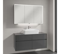Villeroy & Boch Embrace mobile con lavabo, con armadietto a specchio My View Now, 5A6156RW+A95700FP+A4551200, My View Now Collaro; Embrace; My View Now [Mobili da Bagno > Set Mobili da Bagno]