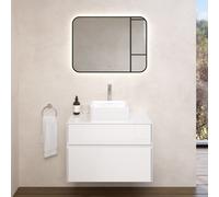 Villeroy & Boch Embrace mobile con lavabo, con specchio, 5A5938R1+A95500DH+A4738000, Embrace [Mobili da Bagno > Set Mobili da Bagno]