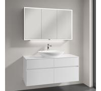 Villeroy & Boch Embrace mobile con lavabo Loop & Friends, con armadietto a specchio My View Now, 4A4800R1+A95700DH+A4551200, My View Now Embrace; Loop & Friends; My View Now [Mobili da Bagno > Set Mob