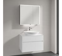 Villeroy & Boch Embrace mobile con lavabo Loop & Friends, con armadietto a specchio My View Now, 4A4801R1+A95500DH+A4558000, My View Now Embrace; Loop & Friends; My View Now [Mobili da Bagno > Set Mob