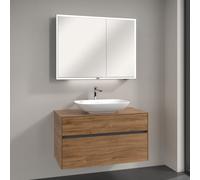 Villeroy & Boch Embrace mobile con lavabo Loop & Friends, con armadietto a specchio My View Now, 4A5001R1+A95600RH+A4551000, My View Now Embrace; Loop & Friends; My View Now [Mobili da Bagno > Set Mob