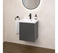 Villeroy & Boch Embrace mobile con lavamani, 1 anta, 4306FFRW+B90800VR, Embrace [Mobili da Bagno > Mobile con Lavamani]