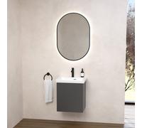 Villeroy & Boch Embrace mobile con lavamani, con specchio, 4306FFRW+B90800VR+A4716000, Embrace [Mobili da Bagno > Set Mobili da Bagno]