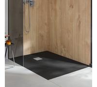 Villeroy & Boch Embrace piatto doccia rettangolare, UDA1280EMB2V-1N, Embrace nature anthracite [Piatti Doccia > Piatti Doccia Rettangolari]