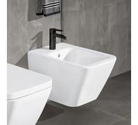 Villeroy & Boch Finion - Bidet sospeso con troppopieno, 375x560 mm, con CeramicPlus, bianco alpino 446500R1