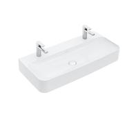 Villeroy & Boch Finion lavabo doppio, 41681LRW, Finion stone white [Lavabi > Lavabi Doppi]