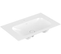 Villeroy & Boch Finion lavabo per armadio, senza troppopieno, 1 foro per rubi...