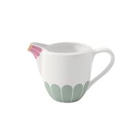 Villeroy & Boch - Fleur bricco per latte, dimensioni: ca. 13,5 × 8 × 9 cm, multicolore, lavabile in lavastoviglie e utilizzabile nel microonde, decorazione floreale, porcellana Premium