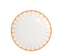 Villeroy & Boch - Fleur soleil piatto da colazione giallo, lavabile in lavastoviglie, utilizzabile nel microonde, piatto da dessert, piatto da colazione, piatto per torte arancione, Porcellana Premium